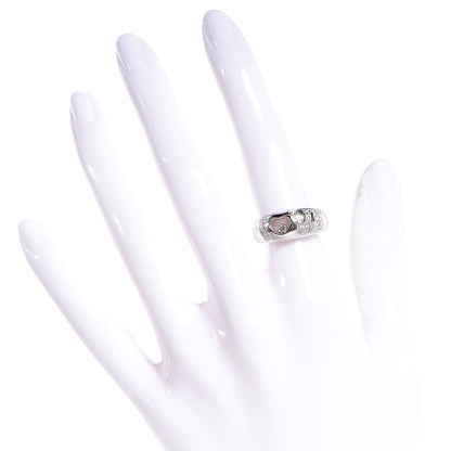 Chopard 18k White Gold Happy Diamonds Love Ring 5.5 2 of 5