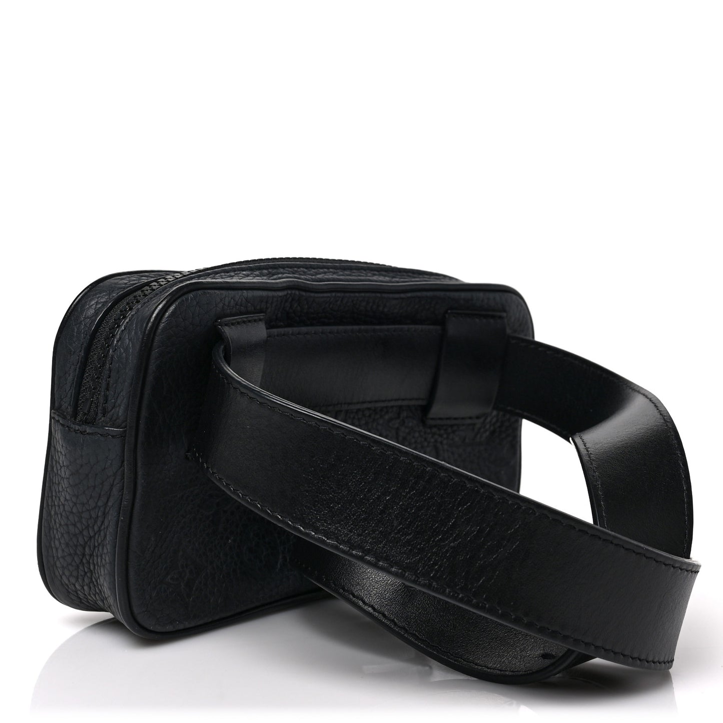 Taurillon Monogram Uniformes Solar Ray Soft Pochette Volga Belt Bag Black