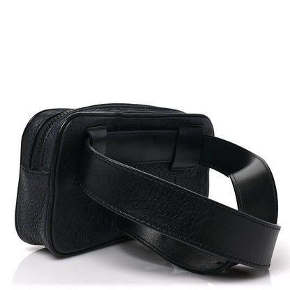 Louis Vuitton Taurillon Monogram Uniformes Solar Ray Soft Pochette Volga Belt Bag Black 3 of 7