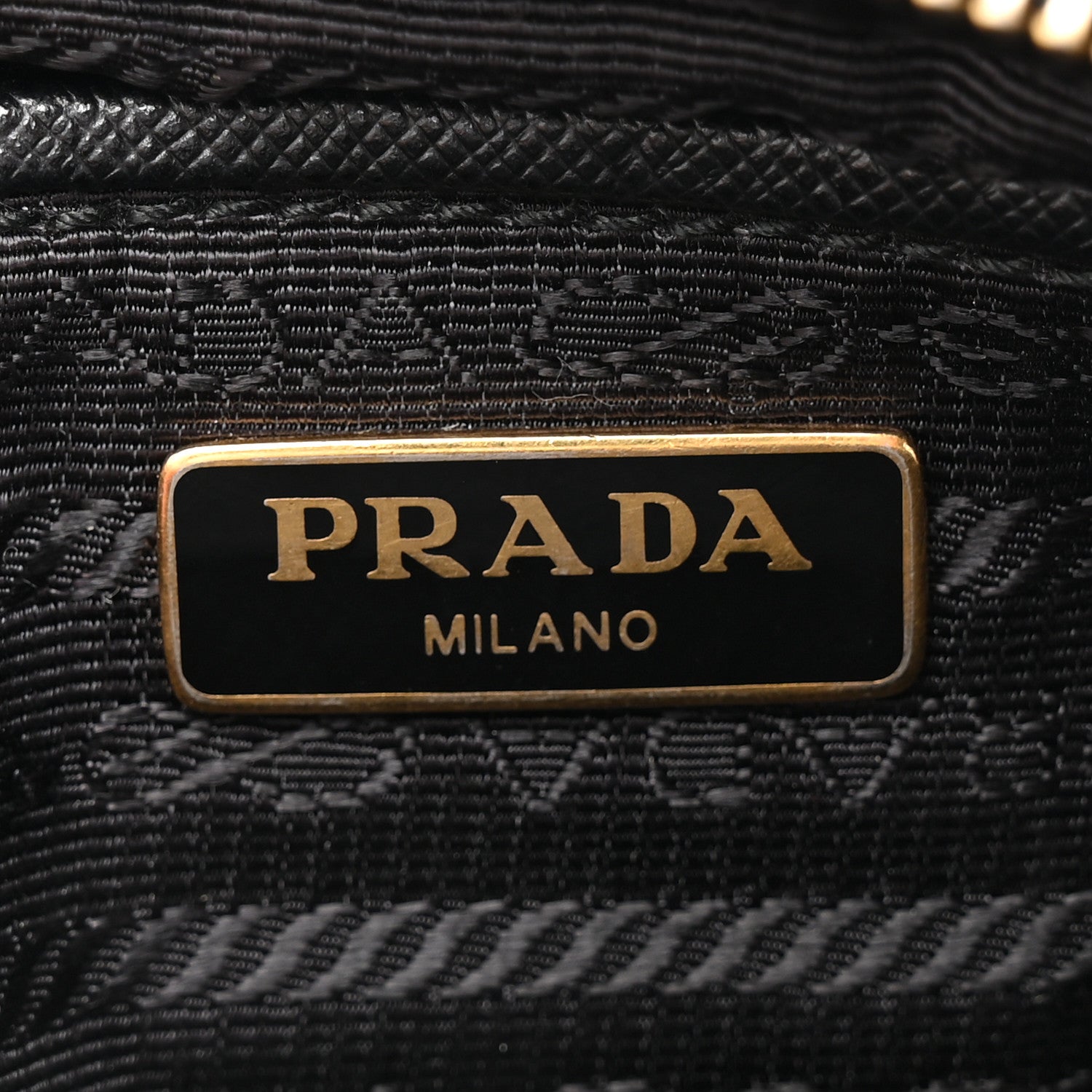 Prada Saffiano Mini Camera Crossbody Bag Black 6 of 13