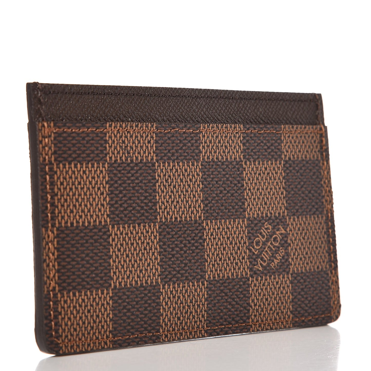 Damier Ebene Simple Card Holder