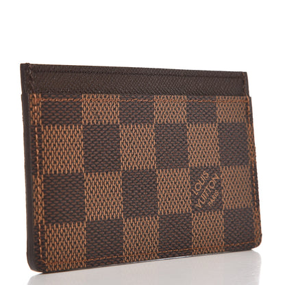 Louis Vuitton Damier Ebene Simple Card Holder 3 of 6