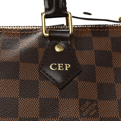 Louis Vuitton Damier Ebene Speedy 30 9 of 12
