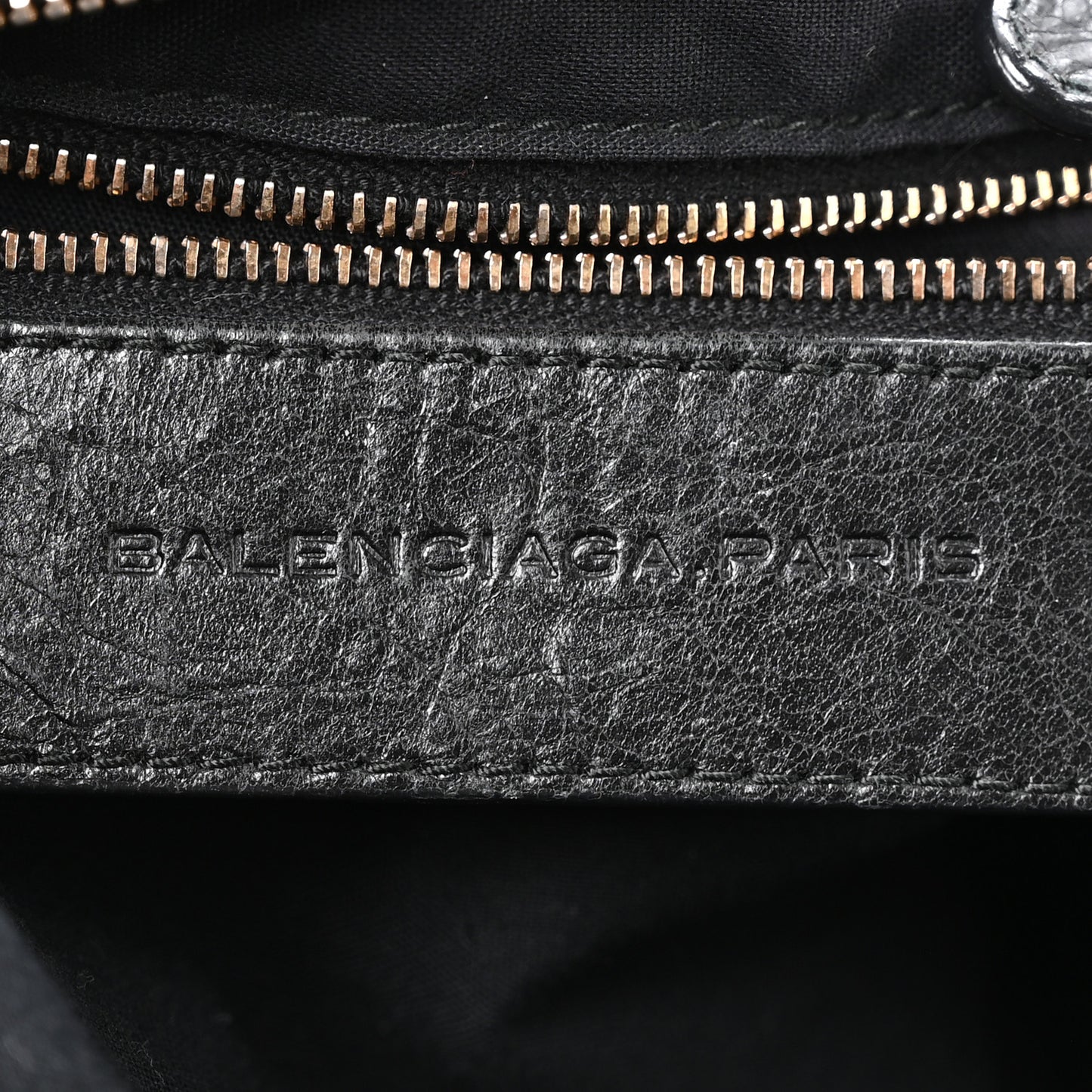 Agneau Giant 12 Rose Gold Hardware City Black