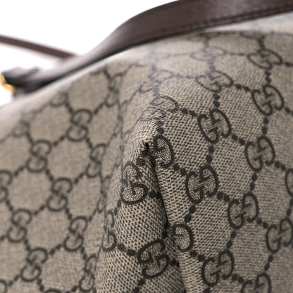 Gucci GG Supreme Monogram Medium Ophidia Shopping Tote Brown 11 of 16