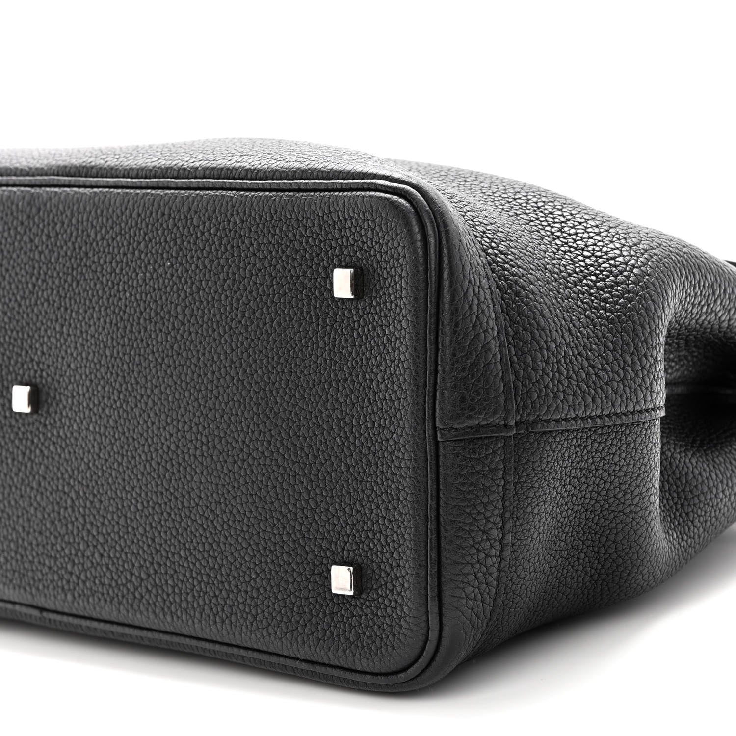 Moynat Taurillon Gabby MM Black 9 of 12