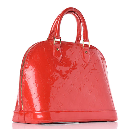 Louis Vuitton Vernis Alma PM Grenadine 3 of 9