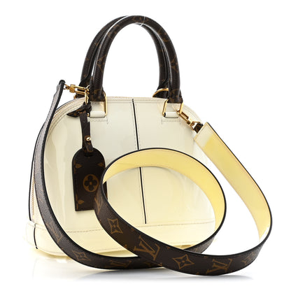 Louis Vuitton Patent Monogram Alma BB White 3 of 13