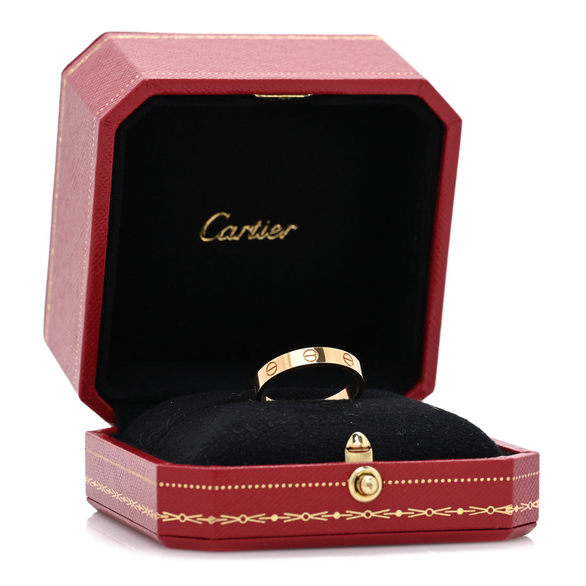 Cartier 18K Yellow Gold 3.5mm LOVE Wedding Band Ring 59 8.75 5 of 5