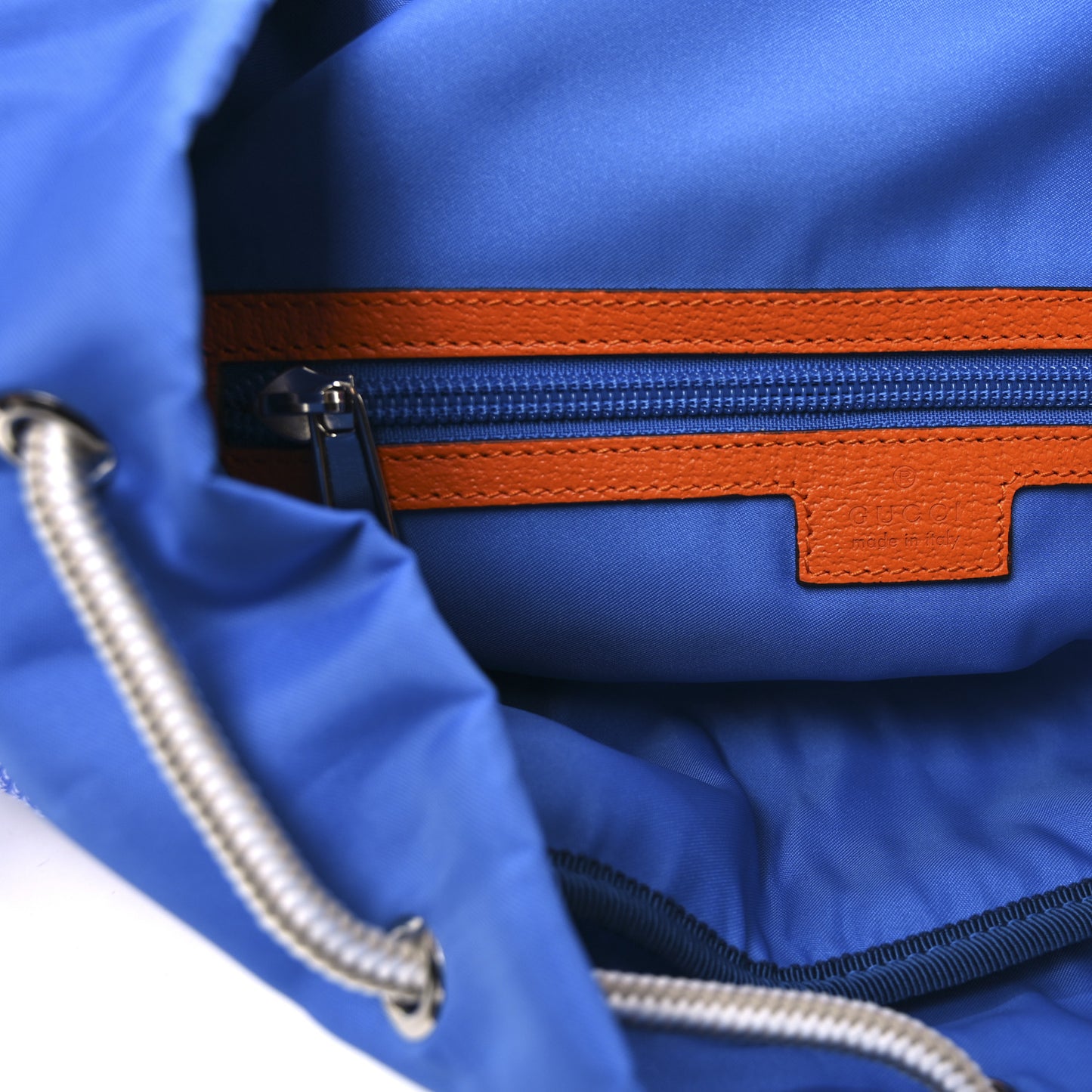 Jersey GG Monogram All Over Pan Sport Double Buckle Backpack  Blue Multicolor