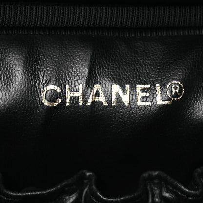 Chanel Caviar Vanity Cosmetic Case Black 6 of 10