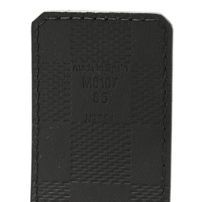 Louis Vuitton Damier Infini 40mm LV Initiales Belt 85 34 Black 5 of 6