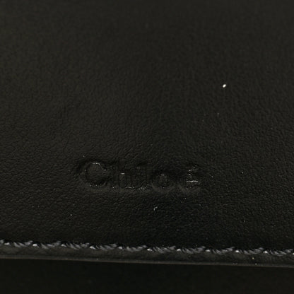 Chloe Shiny Calfskin Mini Vanity C Bag Black 7 of 10