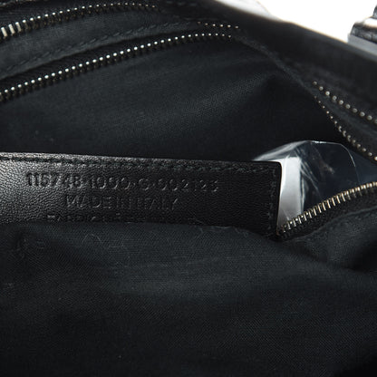 Balenciaga Chevre Silver Metallic Edge Hardware City Black 7 of 13