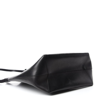Mansur Gavriel Vegetable Tanned Calfskin Bucket Bag Black Ballerina 4 of 10