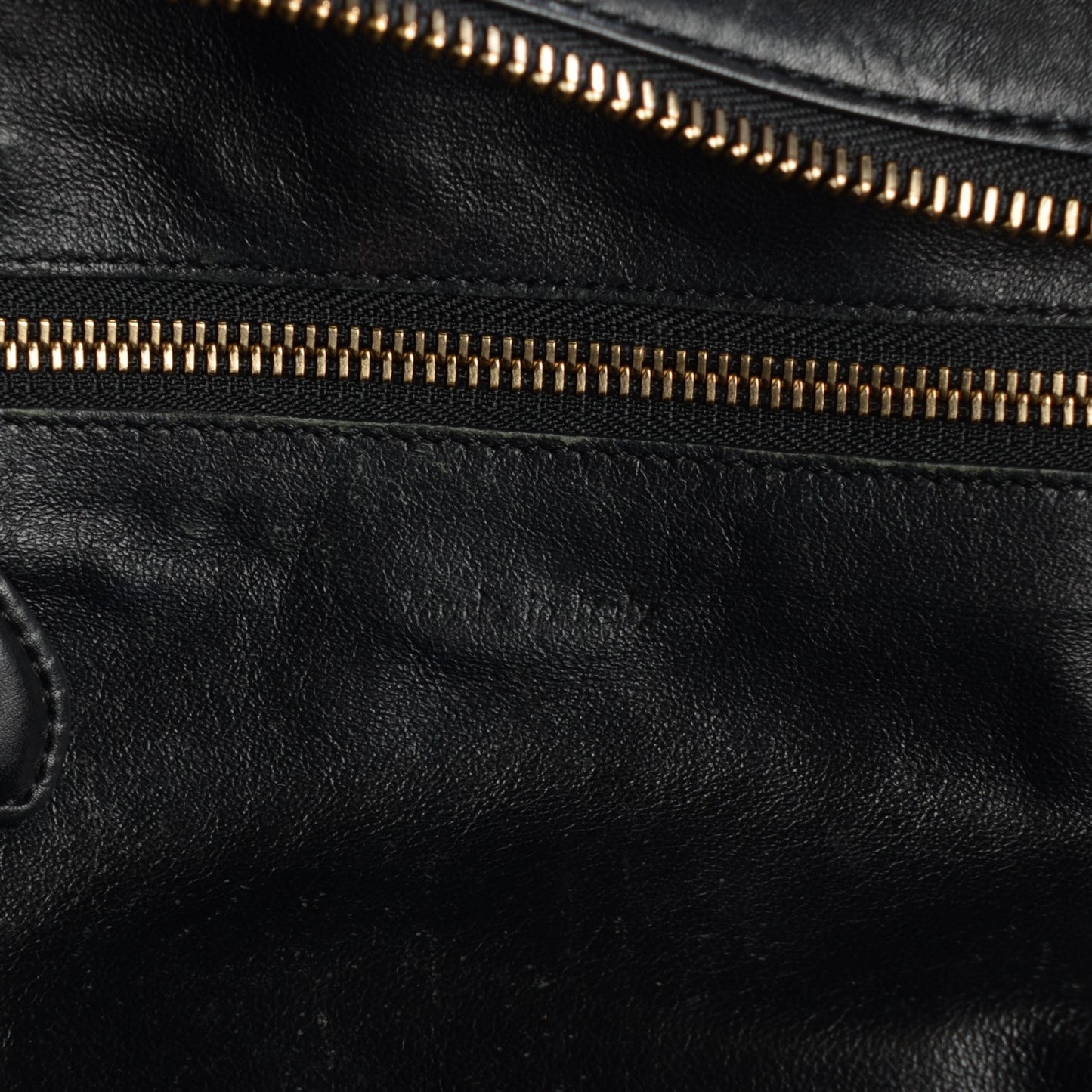Smooth Calfskin Mini Luggage Black