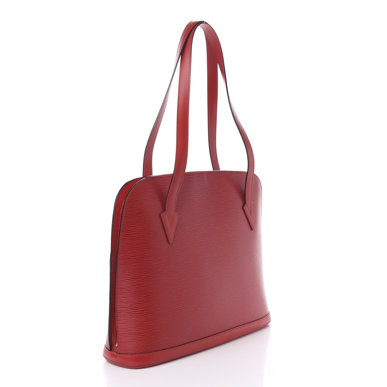 Louis Vuitton Epi Lussac Castillan Red 3 of 9