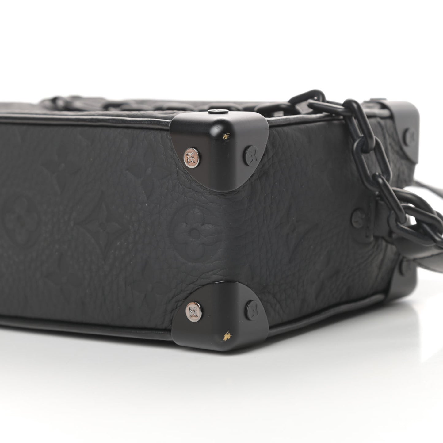 Taurillon Monogram Mini Soft Trunk Black