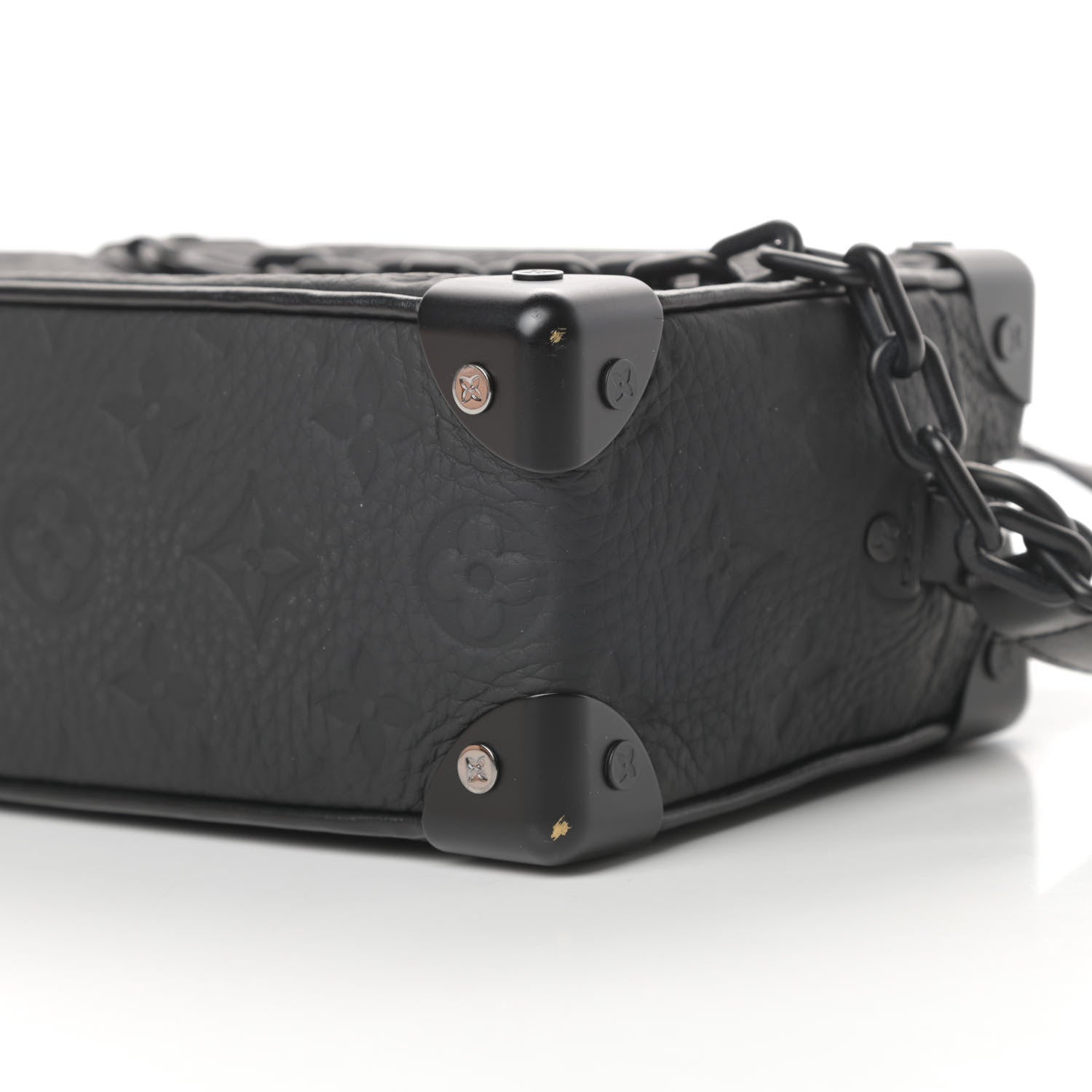 Louis Vuitton Taurillon Monogram Mini Soft Trunk Black 10 of 12
