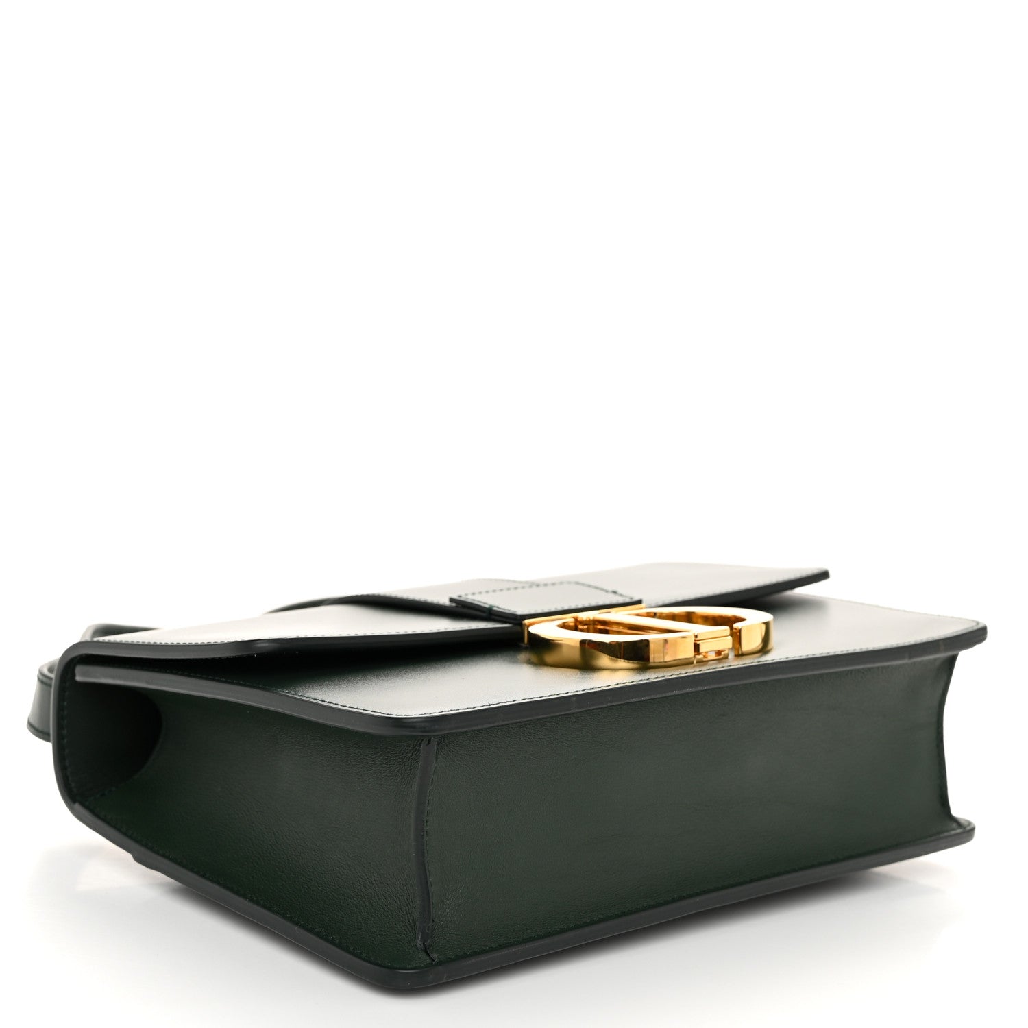 Christian Dior Smooth Calfskin 30 Montaigne Flap Bag Green 4 of 10
