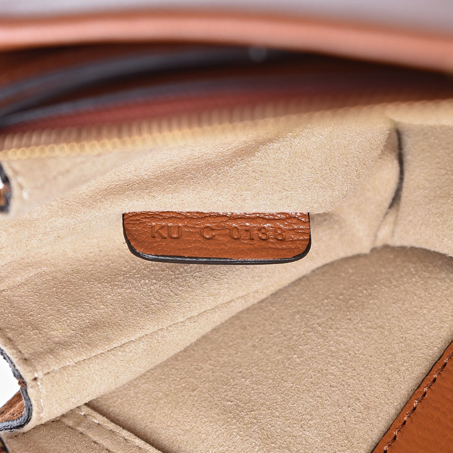 Goatskin Suede Cross 3 Crossbody Bag Chestnut