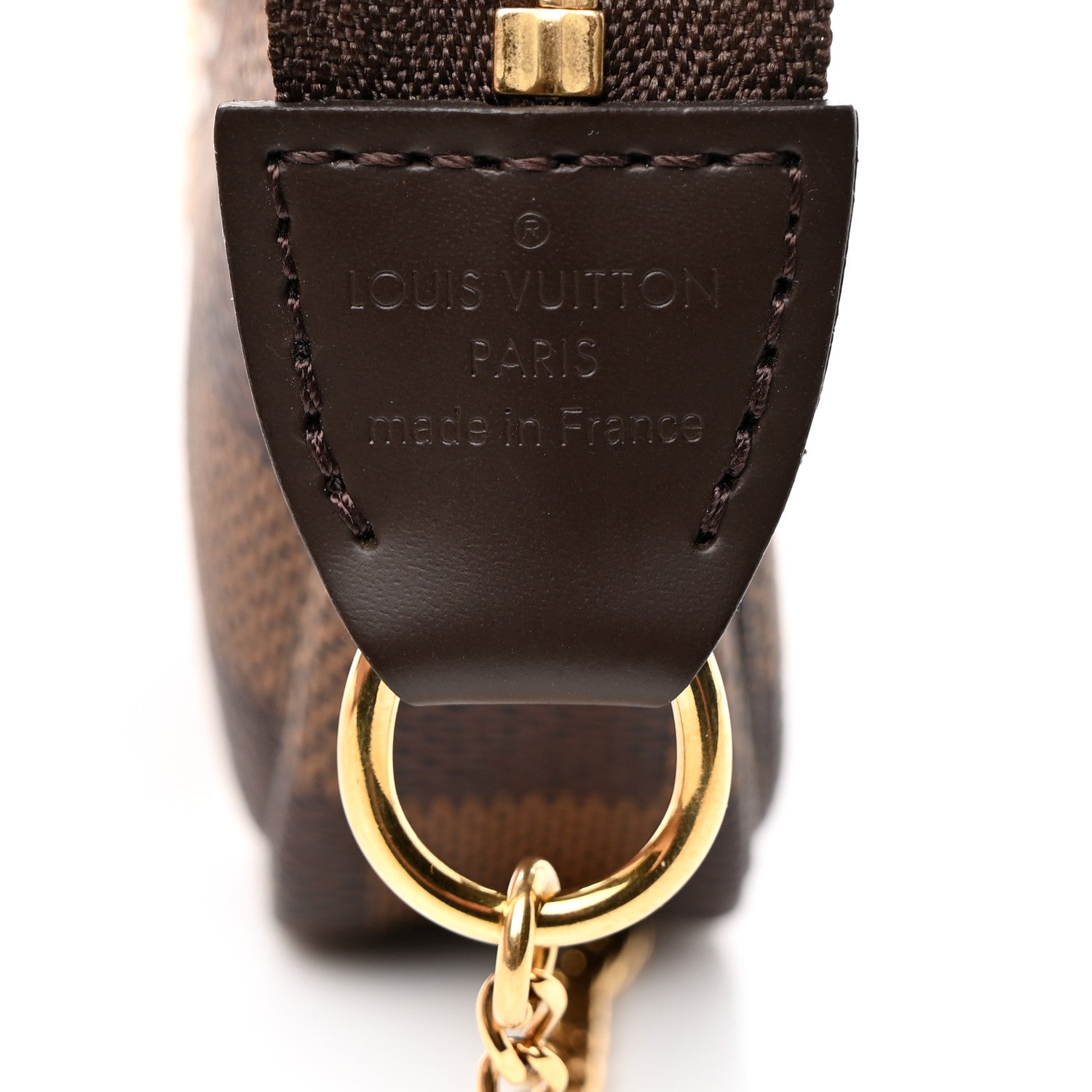 Louis Vuitton Damier Ebene Mini Pochette Accessories 7 of 7