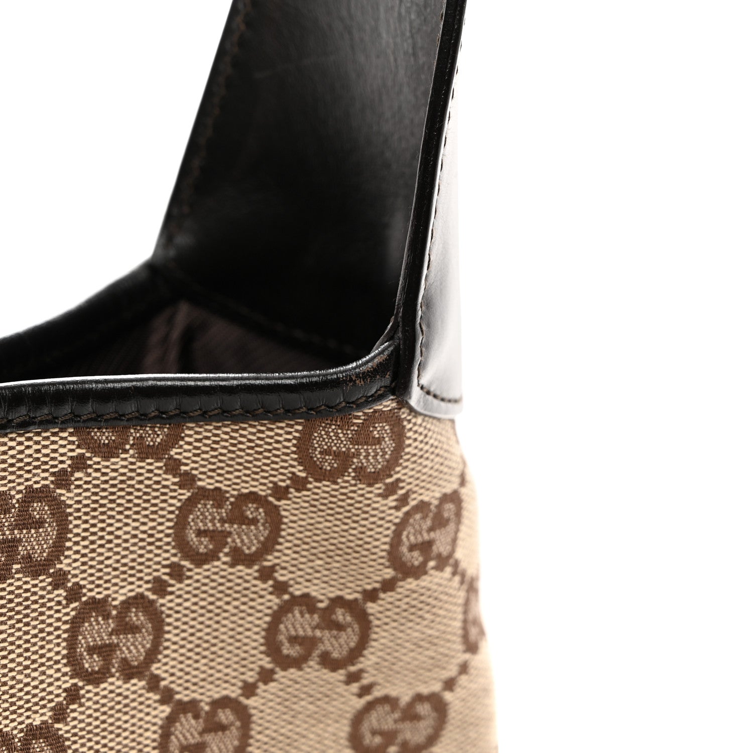 Gucci Monogram Web Jackie O Hobo Dark Brown 11 of 11