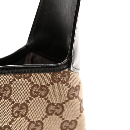 Gucci Monogram Web Jackie O Hobo Dark Brown 11 of 11