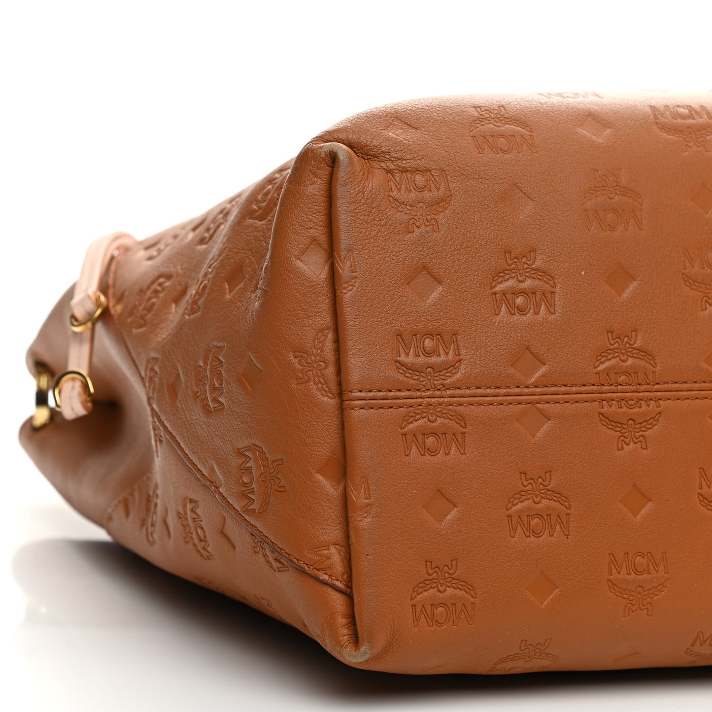 Calfskin Ottomar Monogram Large Klara Hobo Cognac