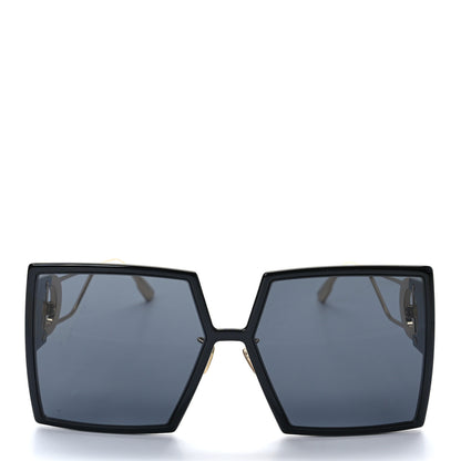Christian Dior Square 30 Montaigne Sunglasses Black 2 of 9
