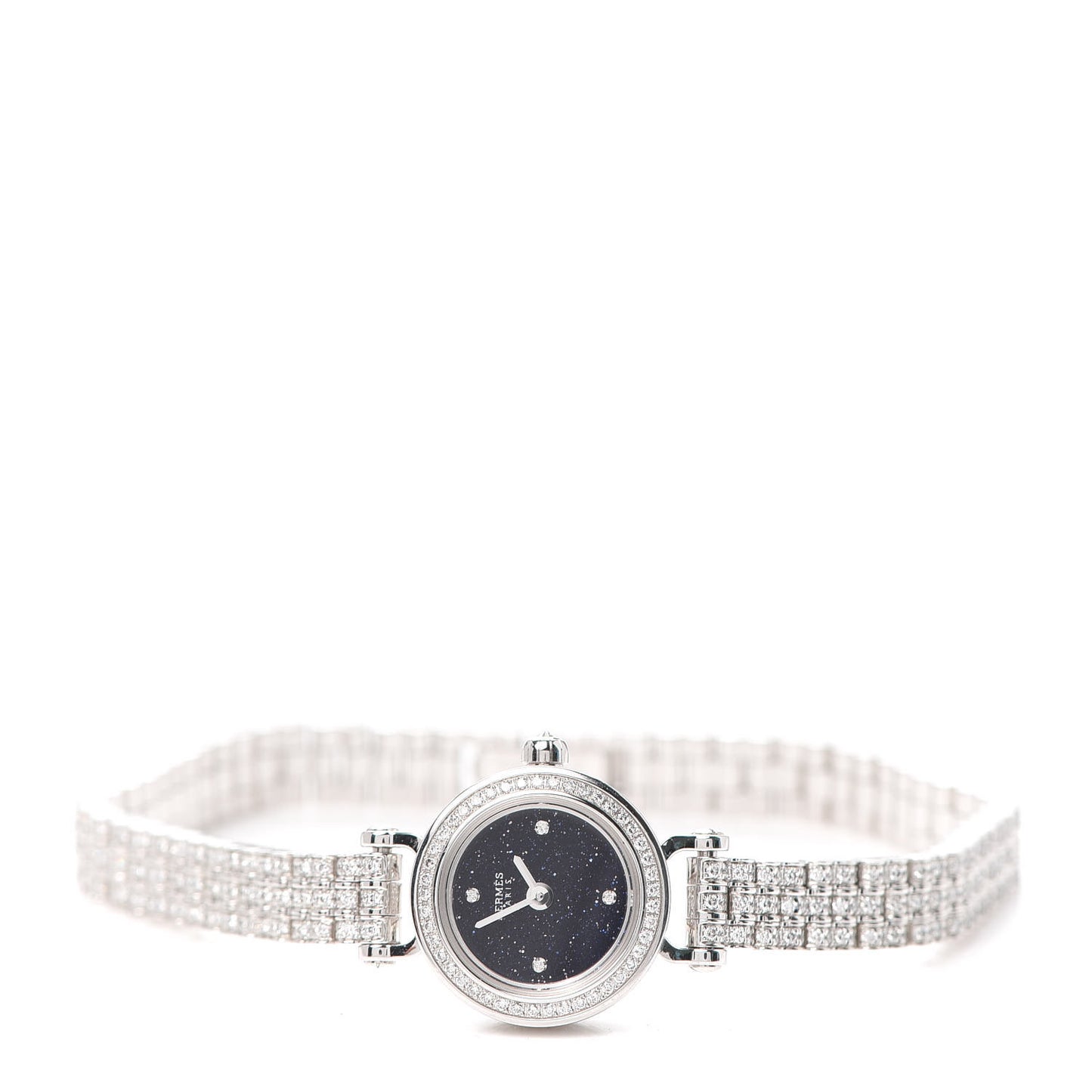 18K White Gold Diamond 16mm Faubourg Joaillerie Quartz Watch