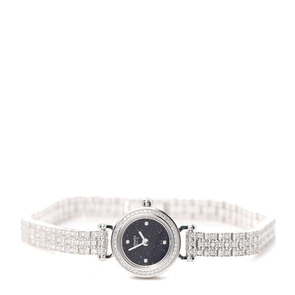 Hermes 18K White Gold Diamond 16mm Faubourg Joaillerie Quartz Watch 2 of 6