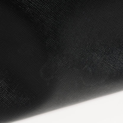 Prada Saffiano Lux Double Zip Medium Tote Nero Black 10 of 10