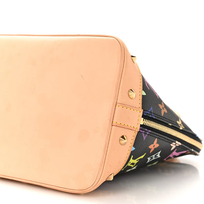Louis Vuitton LOUIS VUITTON Monogram Multicolor Alma Black 10 of 11