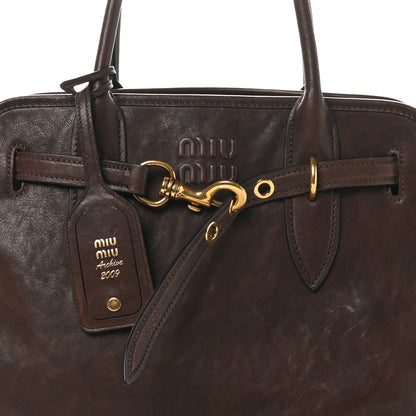 Miu Miu Nappa Medium Aventure Bag Radica 7 of 10