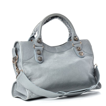 Balenciaga Agneau Giant 12 Rose Gold Hardware City Ardoise 2 of 14