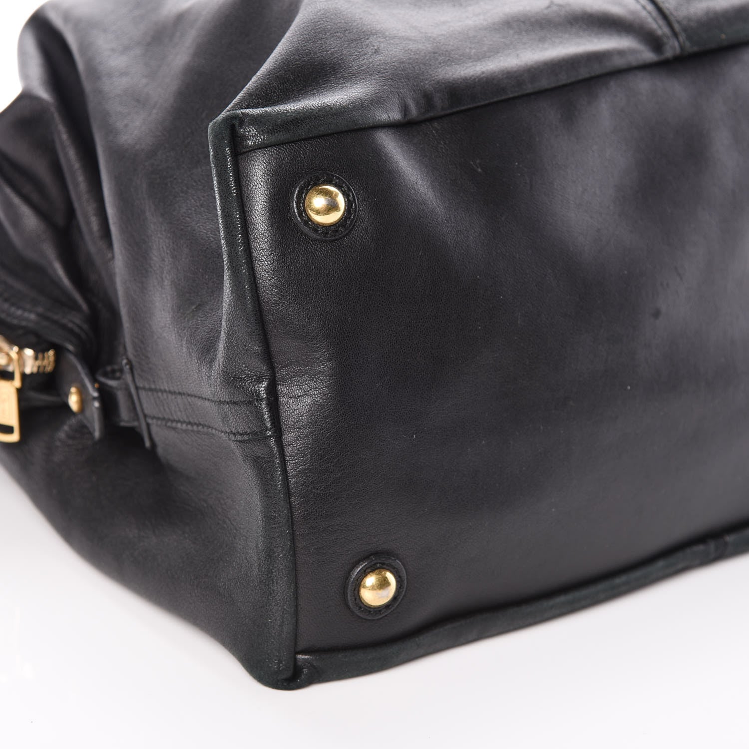 Saint Laurent Lambskin Medium Easy Sac Black 9 of 10
