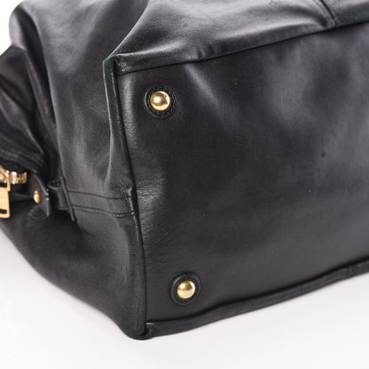 Saint Laurent Lambskin Medium Easy Sac Black 9 of 10
