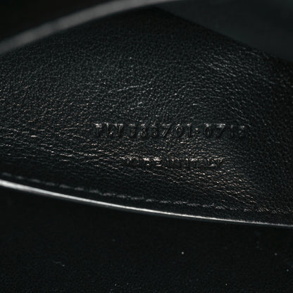 Saint Laurent Smooth Calfskin Medium Domino Shoulder Bag Black 7 of 10