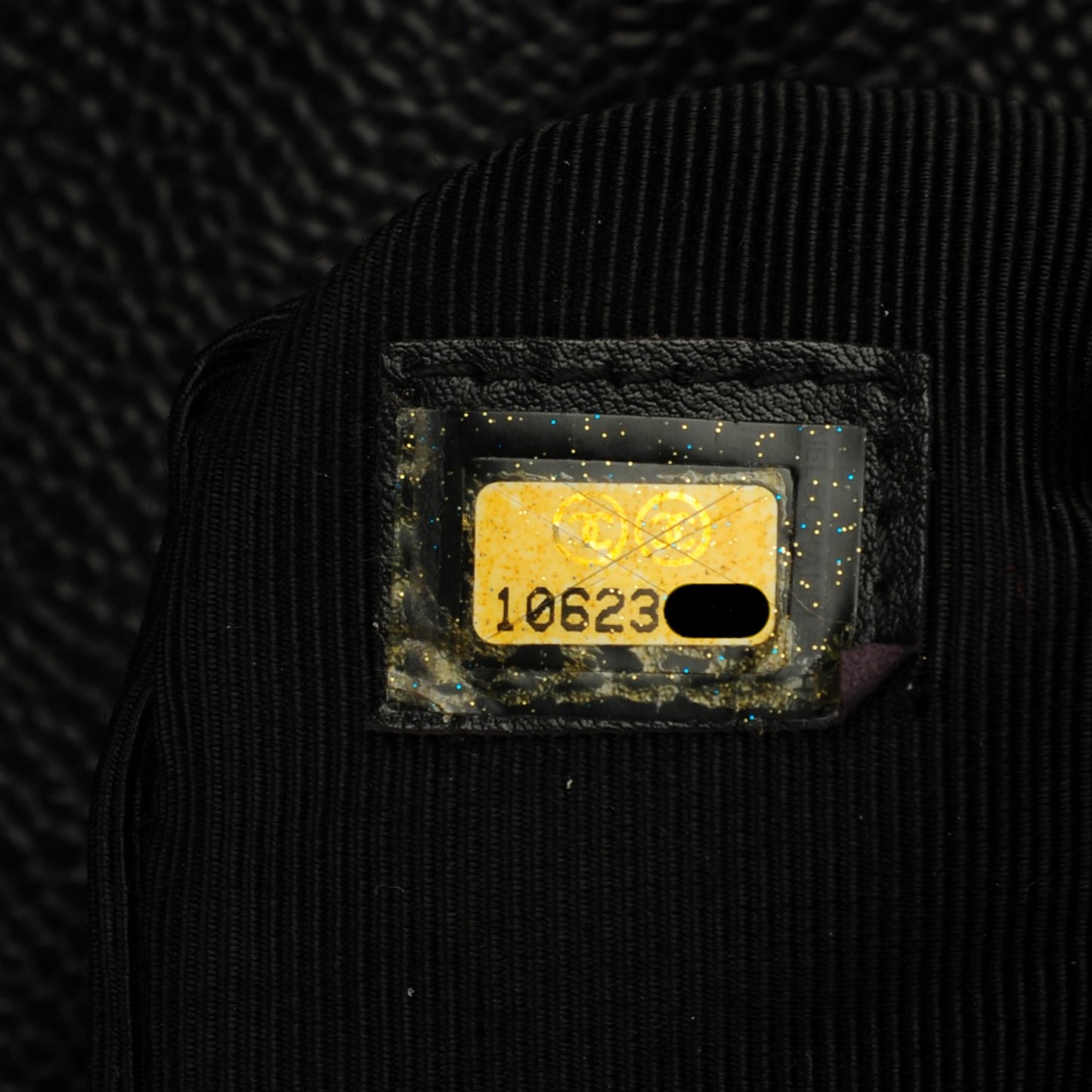 Caviar Quilted Jumbo Kelly Flap Black