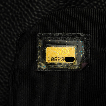Chanel Caviar Quilted Jumbo Kelly Flap Black 8 of 8