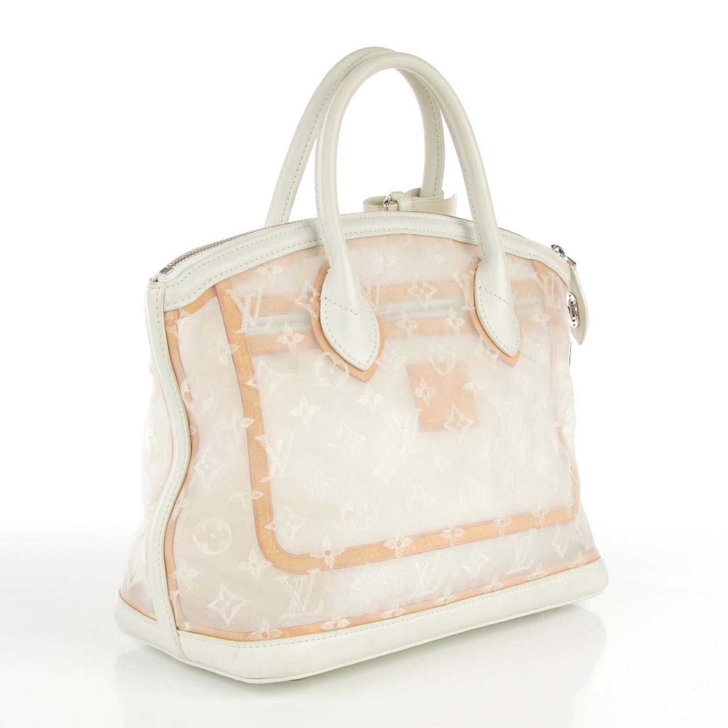 Monogram Transparence Lockit White