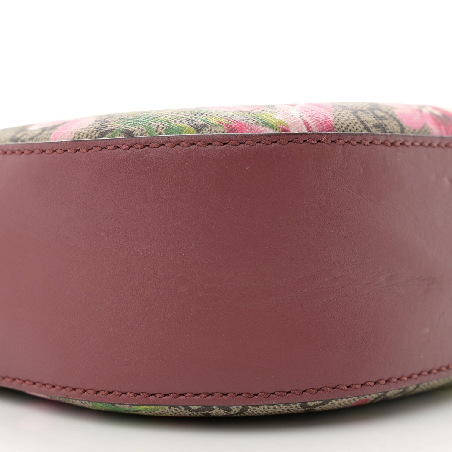 Gucci GG Supreme Monogram Blooms Mini Chain Shoulder Bag Beige Multicolor Dry Rose 9 of 15