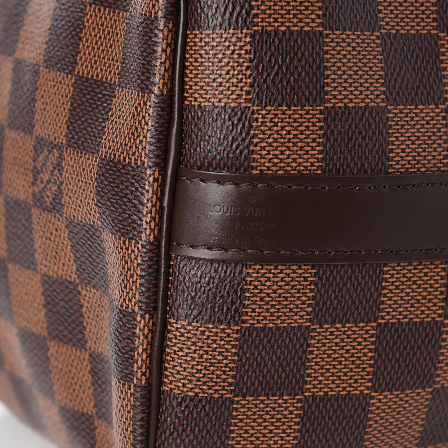 Louis Vuitton Damier Ebene Speedy Bandouliere 25 7 of 8