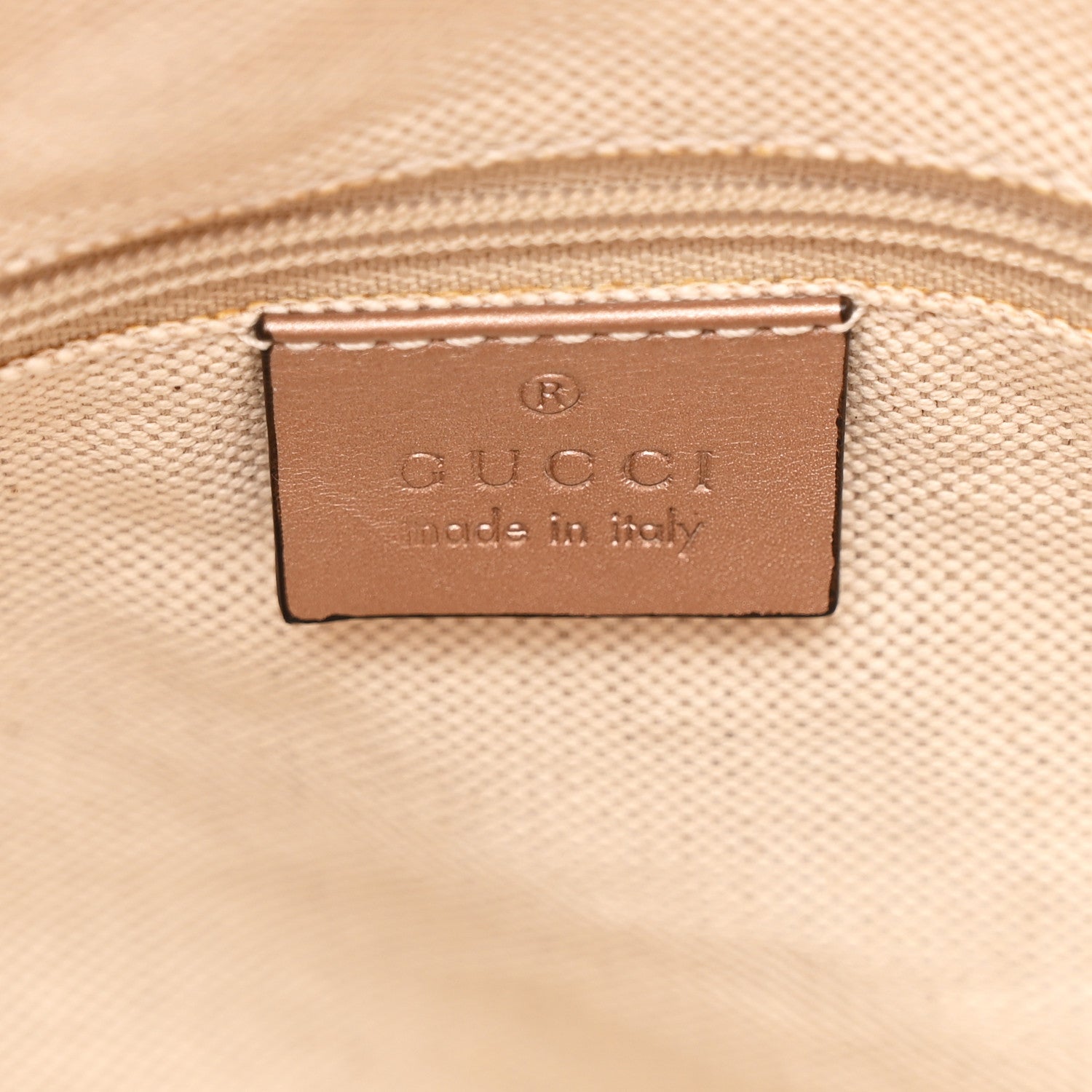 Gucci Metallic Guccissima Medium Sukey Tote Dusty Rose 7 of 13