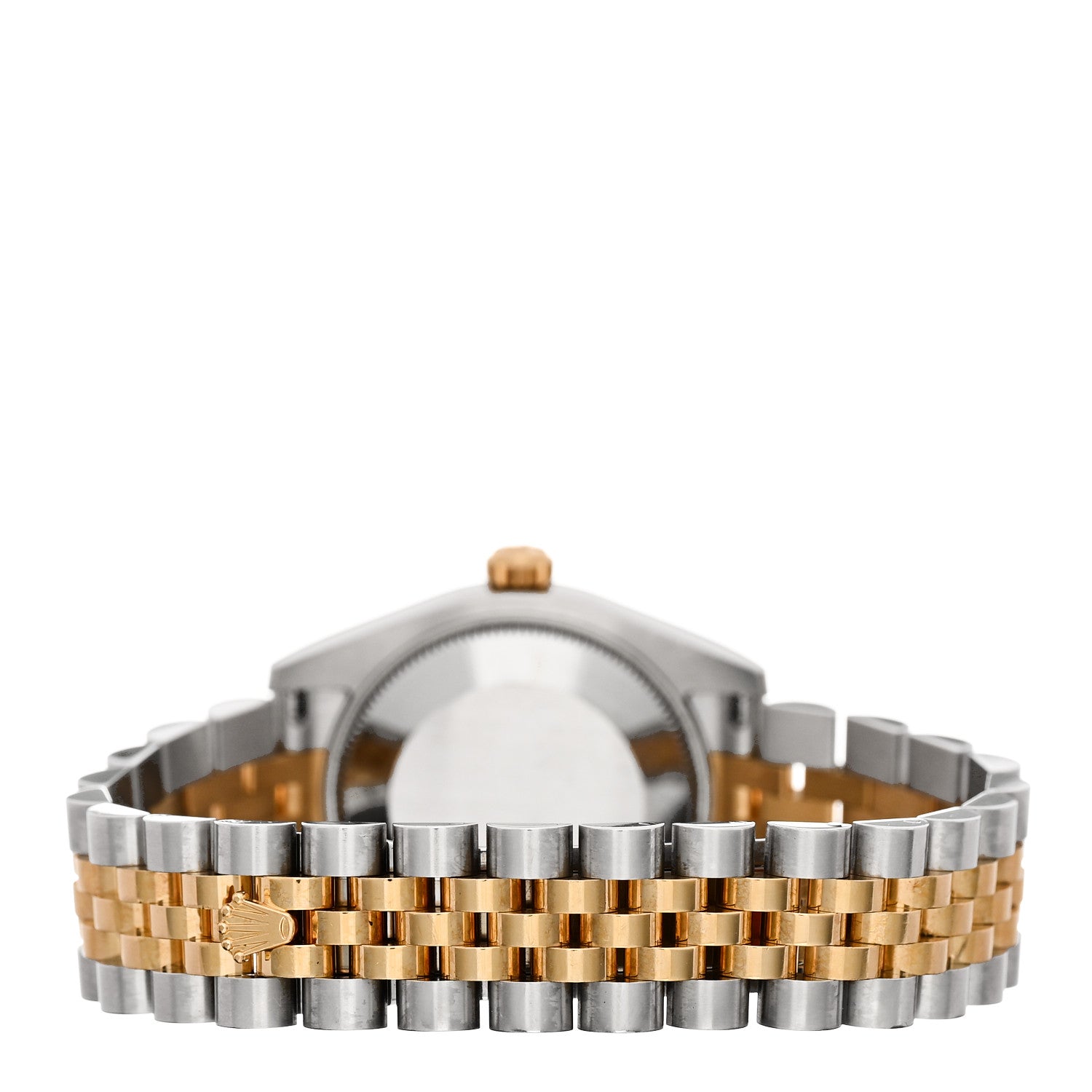 Rolex Stainless Steel 18K Yellow Gold Diamond 31mm Oyster Perpetual Datejust Watch Champagne 178273 3 of 5