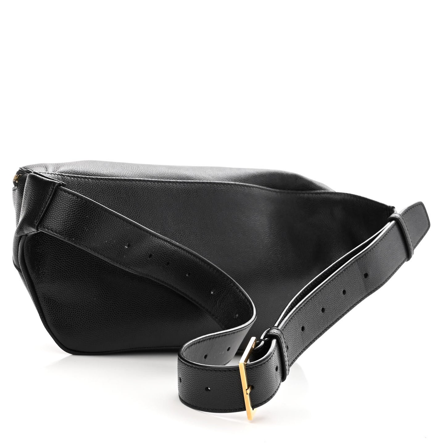 Grain De Poudre Monogram Belt Bag Black