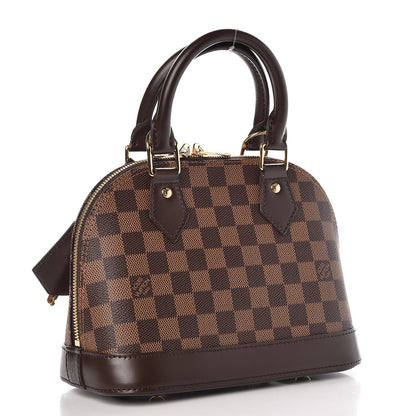 Louis Vuitton Damier Ebene Alma BB 3 of 8