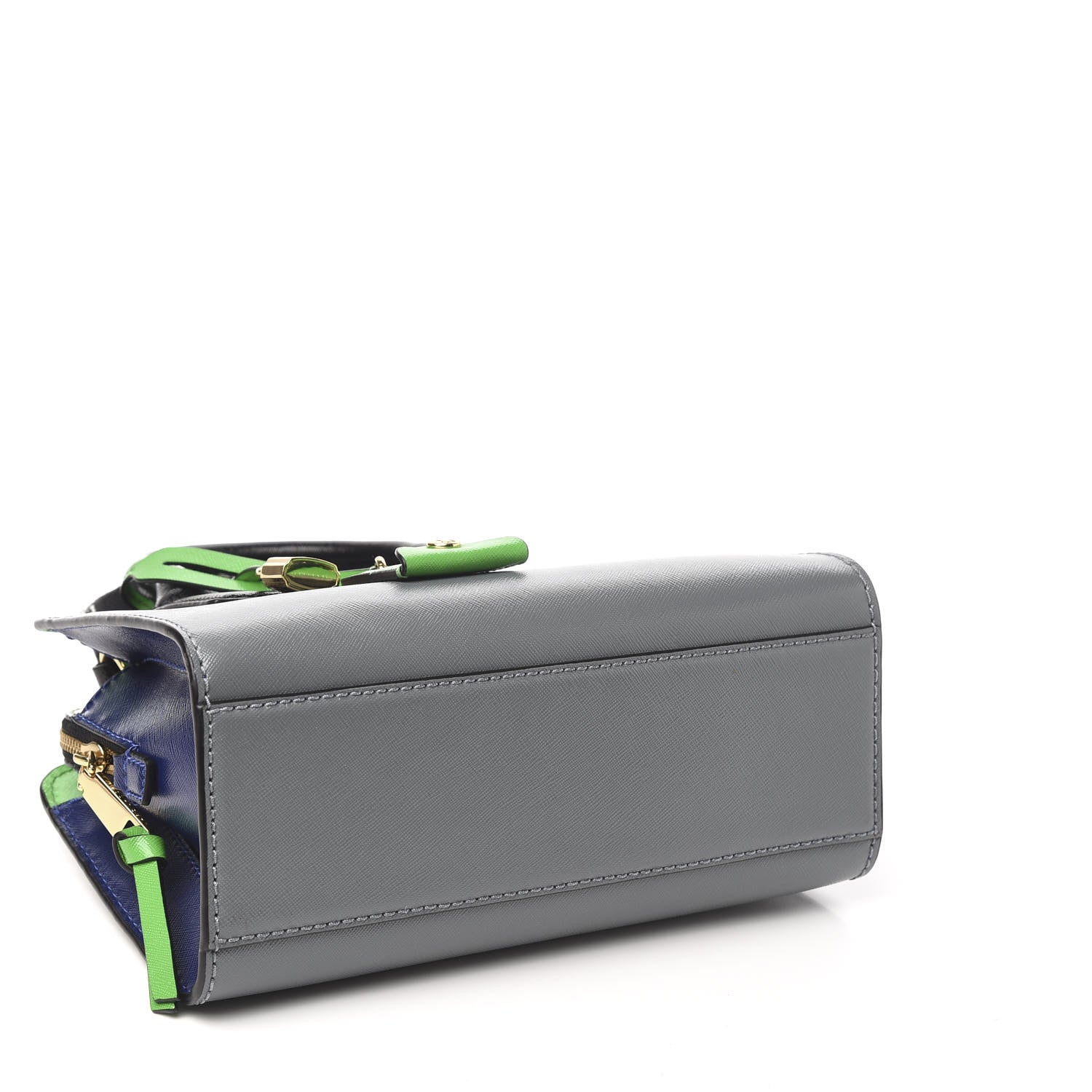 Marc Jacobs Saffiano Snapshot Tote Slate Multicolor 4 of 9