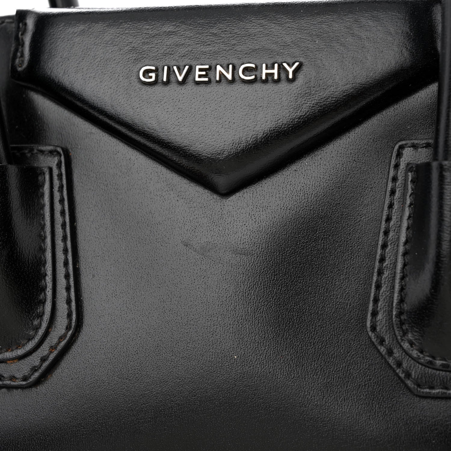 Givenchy Shiny Lord Calfskin Small Antigona Black 13 of 22
